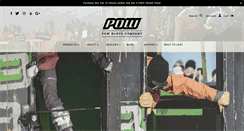 Desktop Screenshot of powgloves.com